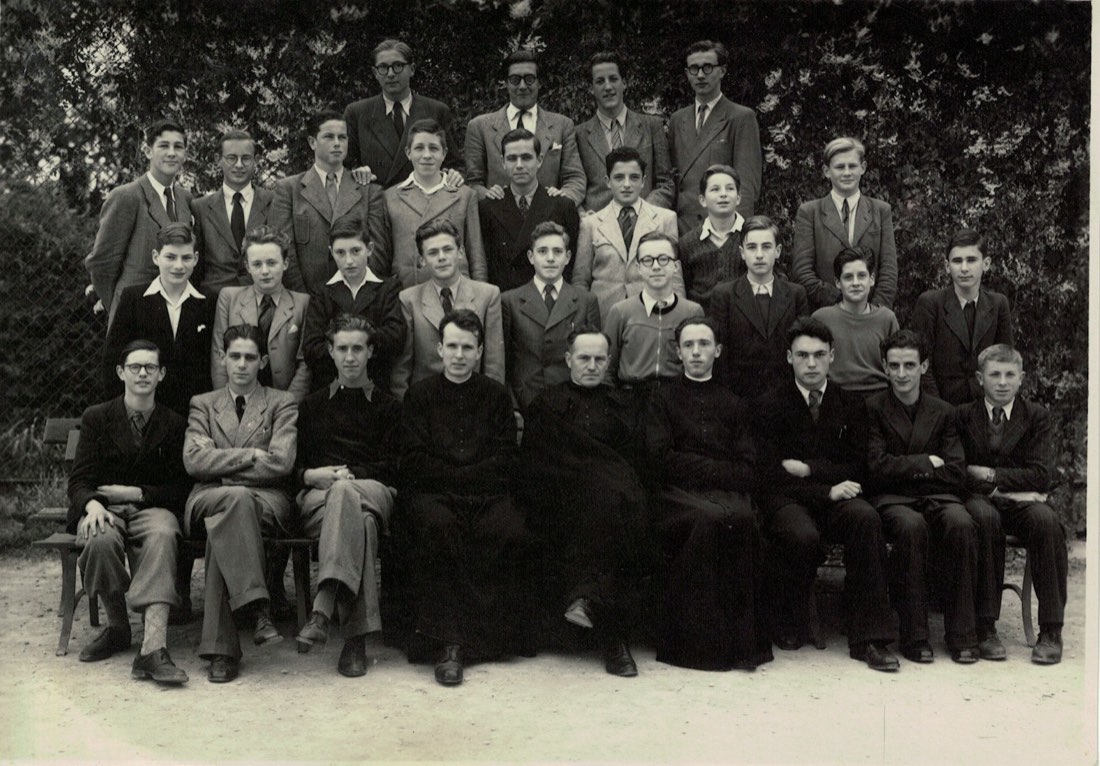 Школьный класс в Швейцарии, 1940-е годы
